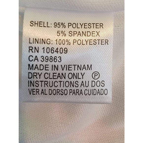 Tahari Arthur S. Levine Multi-Color Geometric Print Dress, Womens Size 18W - Picture 8 of 8